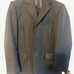 Giorgio Ferraro Super 120's Men's 42R Dark Brown Suit